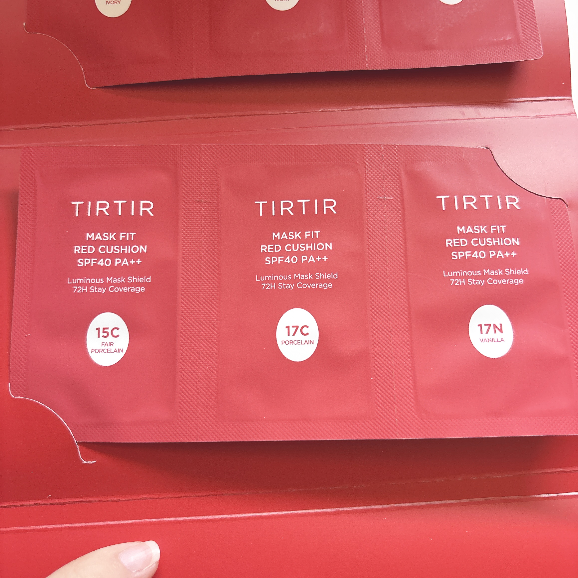 マスク フィット レッド クッション 27C クール ベージュ/TIRTIR(ティルティル)/クッションファンデーションを使ったクチコミ（1枚目）