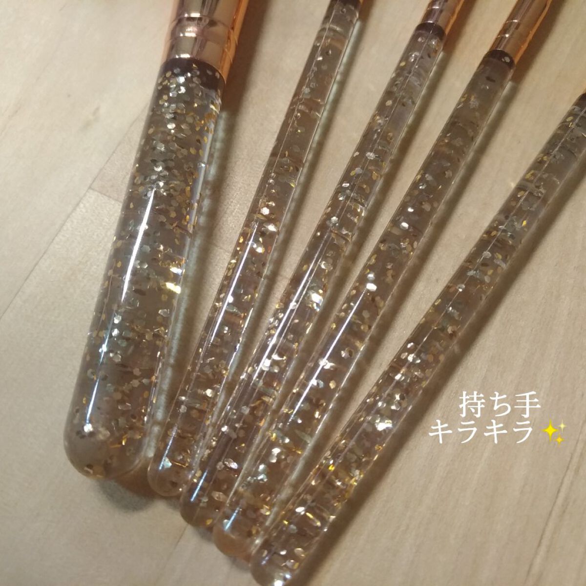 メイクブラシセット/3COINS/メイクブラシを使ったクチコミ（3枚目）