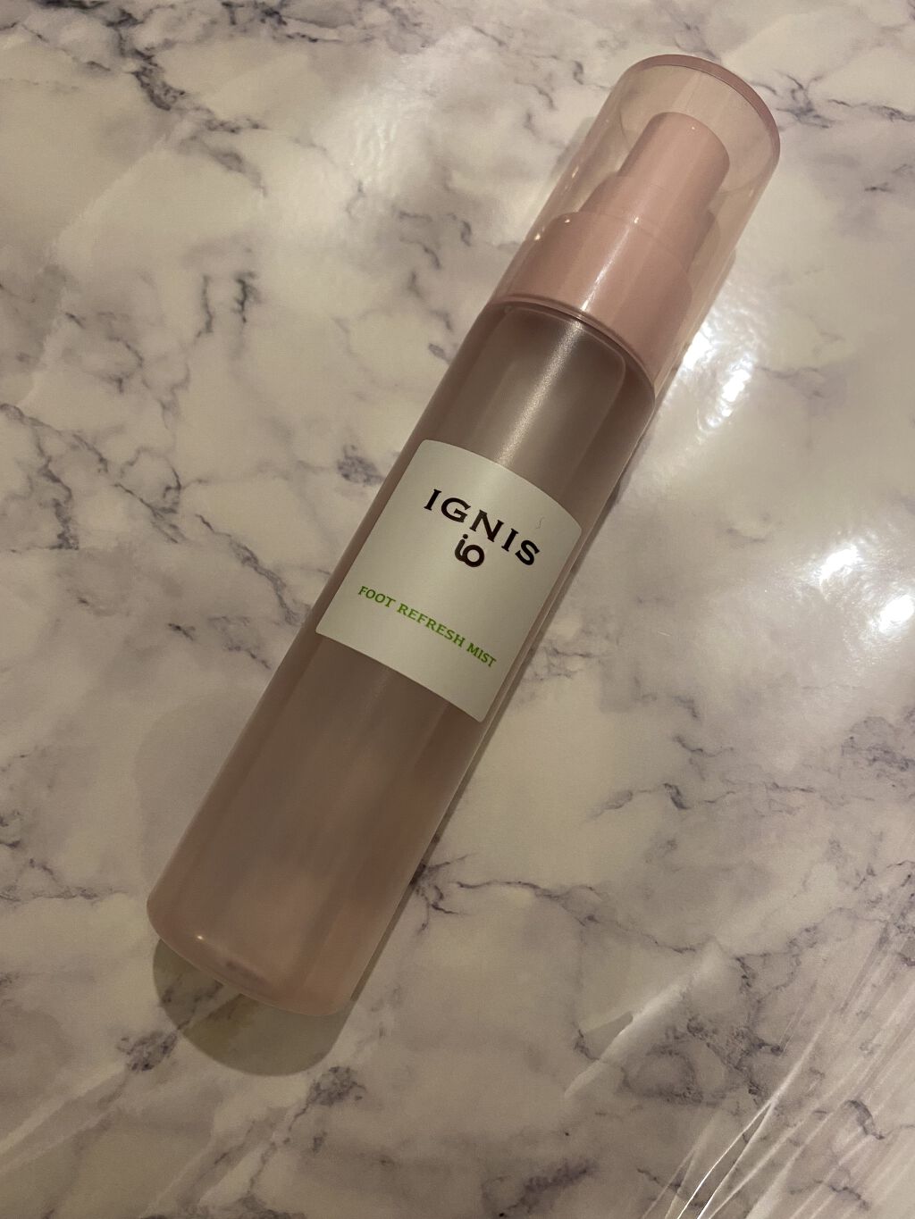 IGNIS イグニス イオ フット リフレッシュ ミストのクチコミ「仕事中とっても足がむくむのでイグニス イオ フット リフレッシュ ミスト購入しました‼︎


.....」（1枚目）