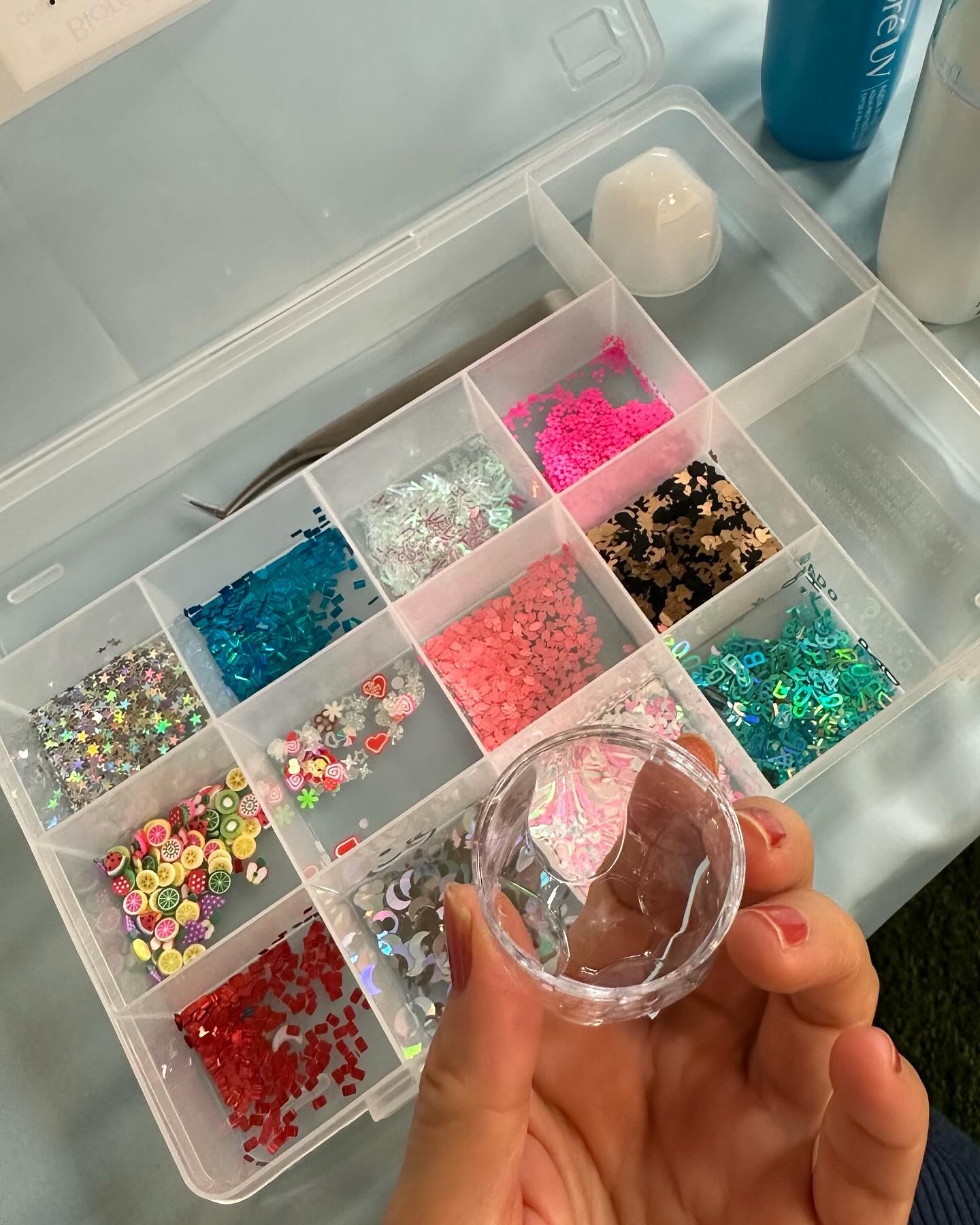 ビオレUV　アクアリッチ　アクアハイライトローション（水層ハイライトUV）/ビオレ/日焼け止めローションを使ったクチコミ（2枚目）