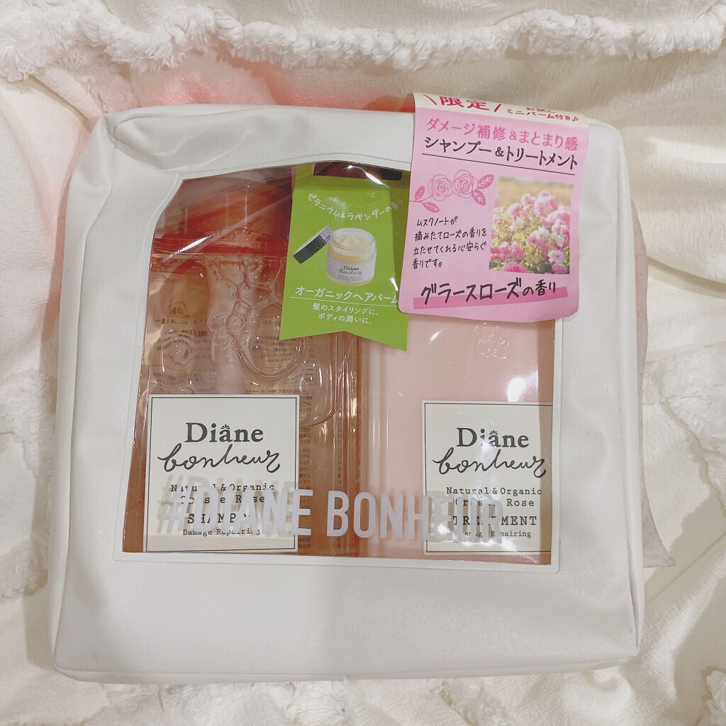 グラースローズの香り/シャンプー&トリートメント/ダイアン/市販シャンプーを使ったクチコミ(1枚目)