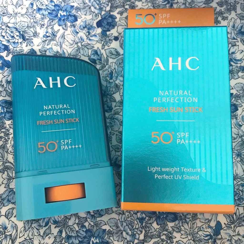  ナチュラルパーフェクションフレッシュサンスティック/AHC/日焼け止めスティックを使ったクチコミ（2枚目）