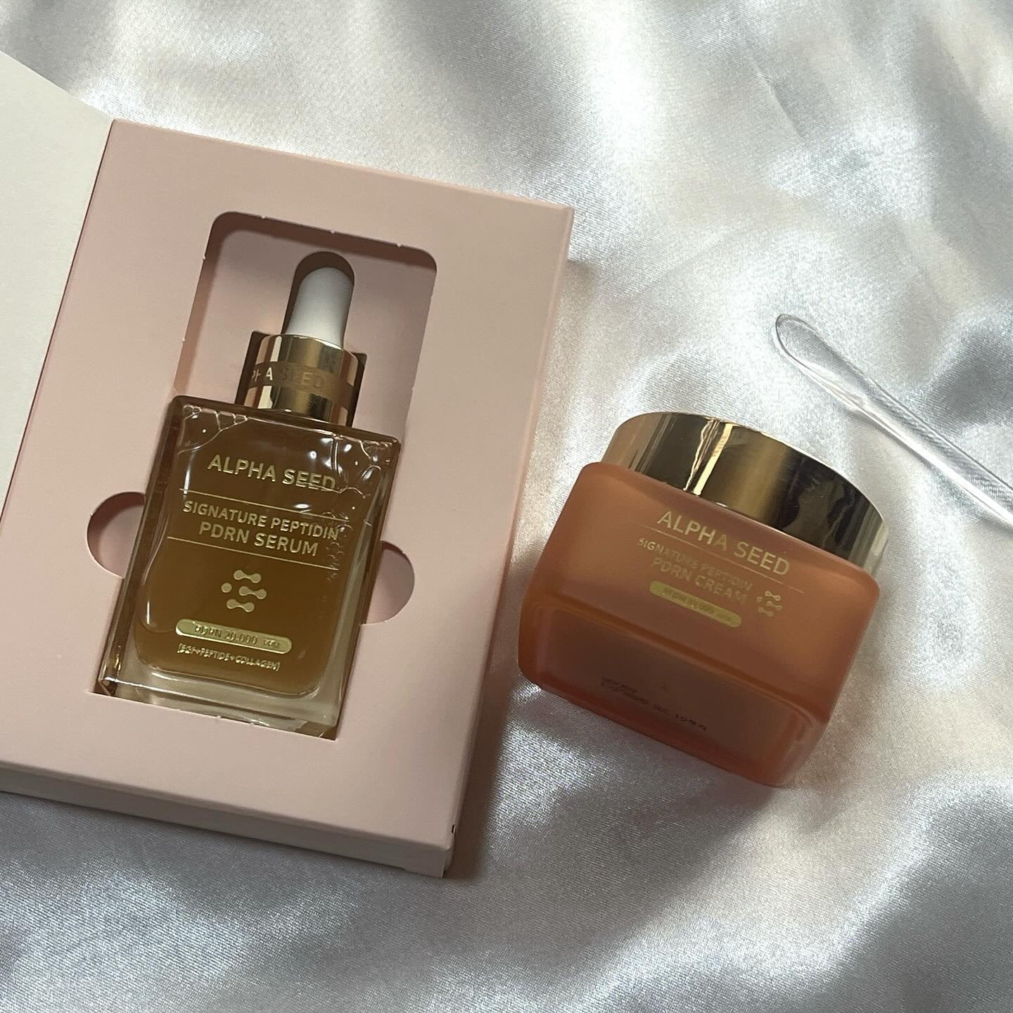 シグニチャーペプチドPDRNクリーム/ALPHASEED/フェイスクリームを使ったクチコミ（1枚目）