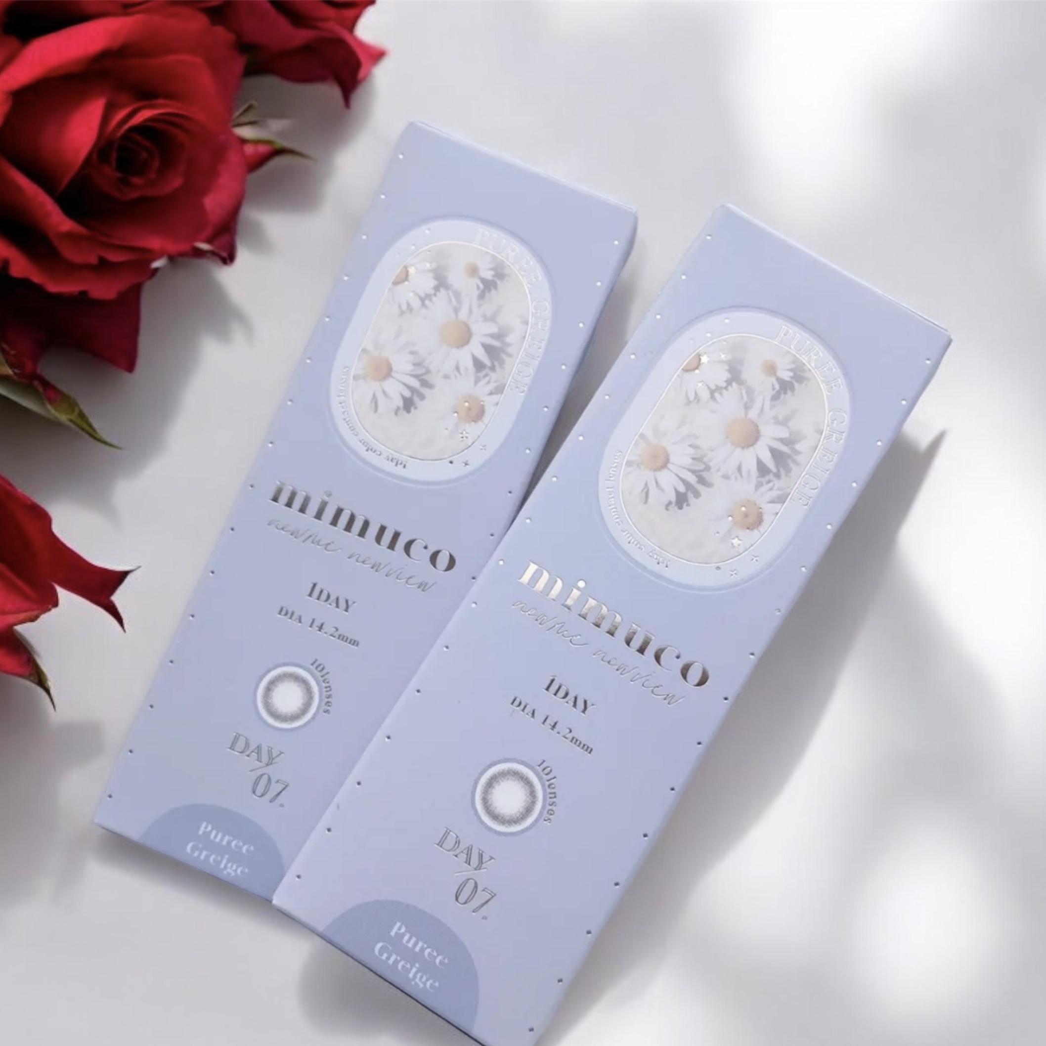 mimuco 1day ピュレグレージュ/mimuco/ワンデー（１DAY）カラコンを使ったクチコミ（2枚目）