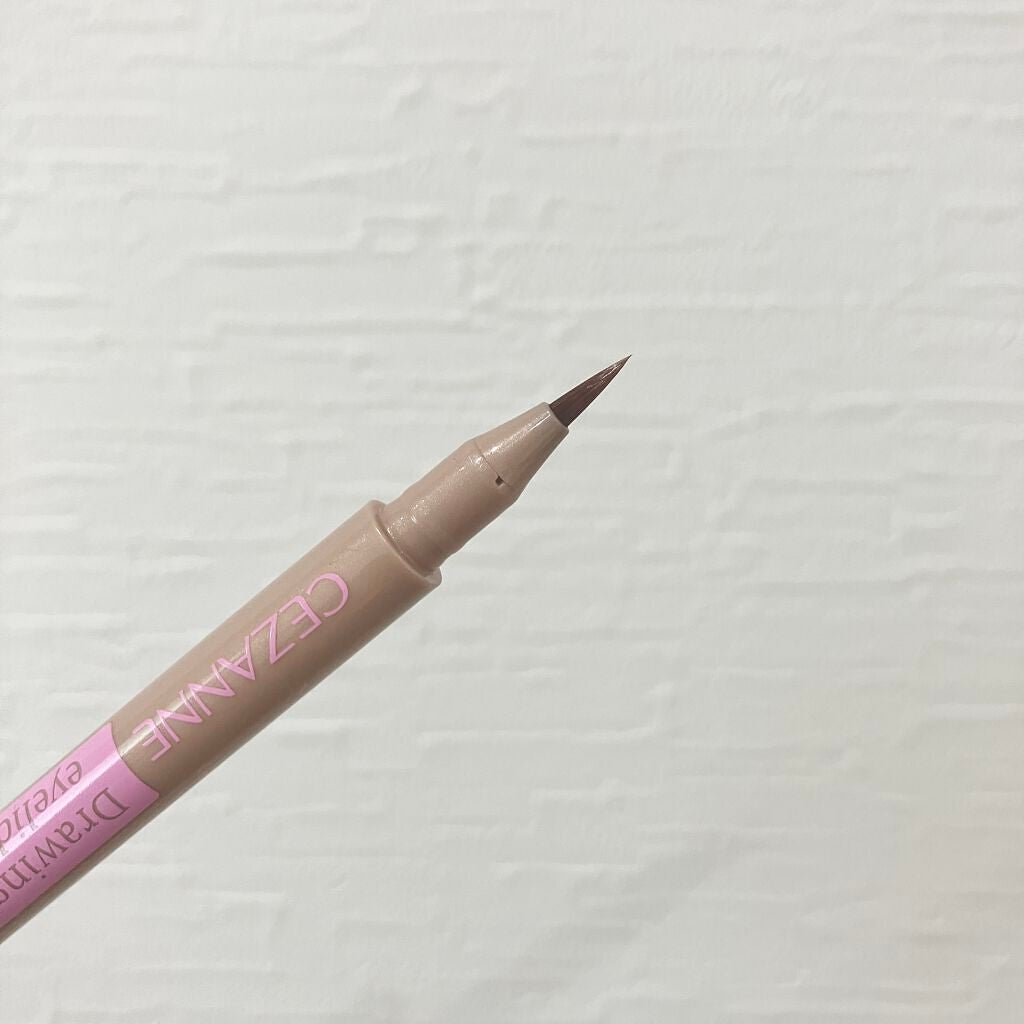 描くふたえアイライナー/CEZANNE/リキッドアイライナーを使ったクチコミ(3枚目)