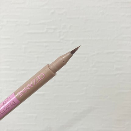 描くふたえアイライナー/CEZANNE/リキッドアイライナーを使ったクチコミ(3枚目)