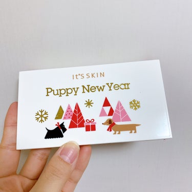 It's skin イッツスキン ライフカラーパレットのクチコミ「\It's skin イッツスキン ライフカラーパレット/

Puppy New Year..」（1枚目）