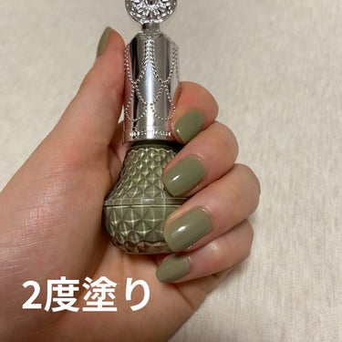 フレグラント ネイルラッカー  17 pistachio cream/JILL STUART/マニキュアを使ったクチコミ（3枚目）