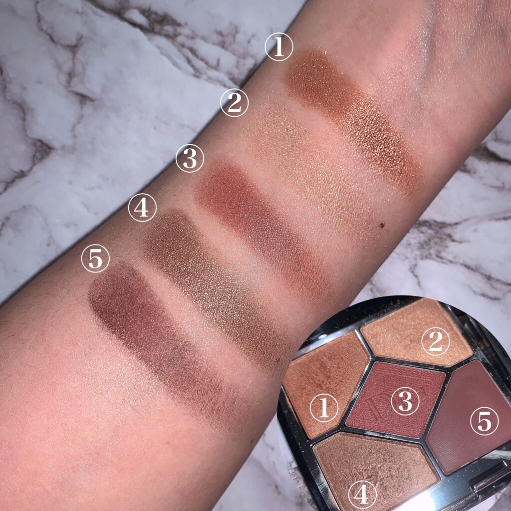 【旧】サンク クルール クチュール/Dior/アイシャドウパレットを使ったクチコミ（2枚目）