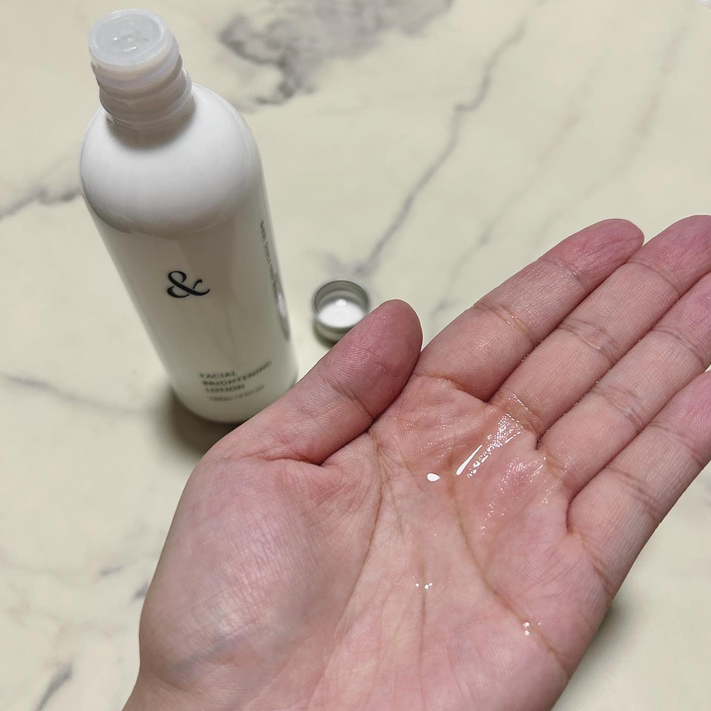 薬用ブライドニングローション/&est/化粧水を使ったクチコミ（2枚目）