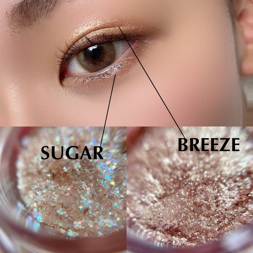 ネイミングスパークルアイグリッターポット/NAMING./グリッターを使ったクチコミ(2枚目)