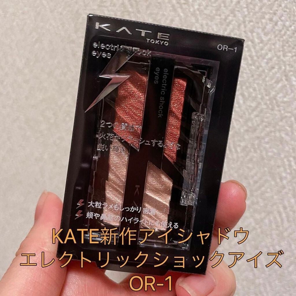 エレクトリックショックアイズ /KATE/アイシャドウパレットを使ったクチコミ(1枚目)