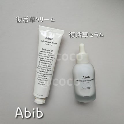 復活草クリーム ニュートリションチューブ/Abib /フェイスクリームを使ったクチコミ(1枚目)