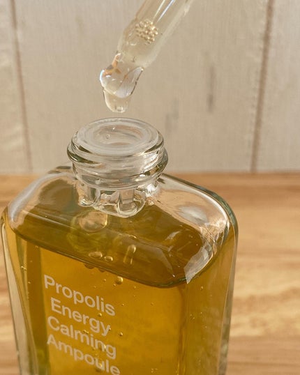 プロポリスエナジーカーミングアンプル/By Wishtrend/美容液を使ったクチコミ(5枚目)