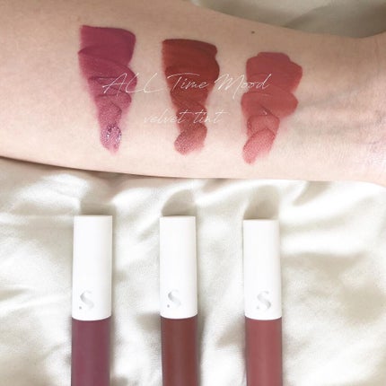 オールタイム ムード ベルベットティント/saat insight/リップティントを使ったクチコミ(1枚目)