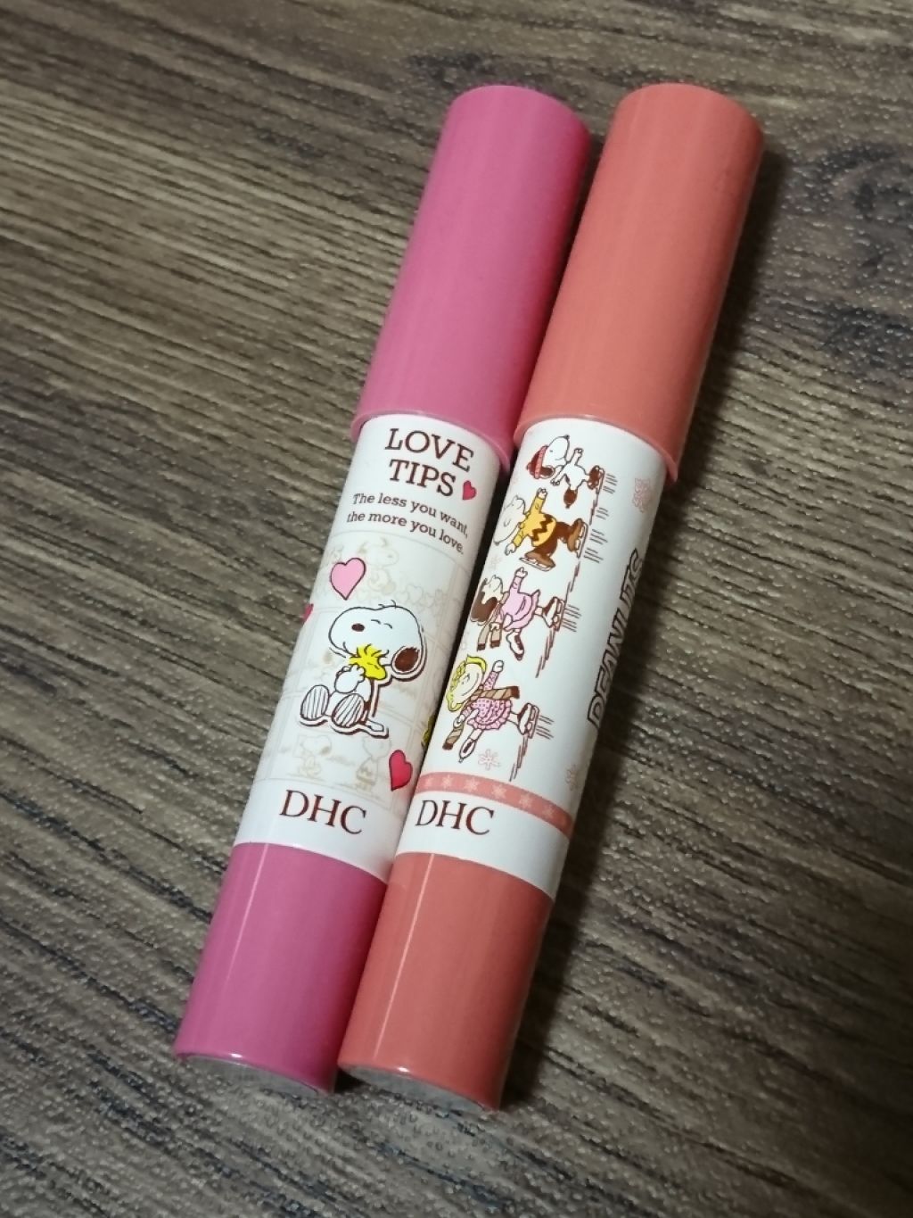 DHC リップカラー トリートメント クレヨン(スヌーピー)/DHC/リップケアを使ったクチコミ(1枚目)