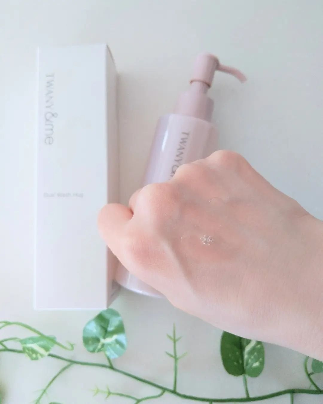 デュアルウォッシュハグ/TWANY&me/クレンジングウォーターを使ったクチコミ(3枚目)