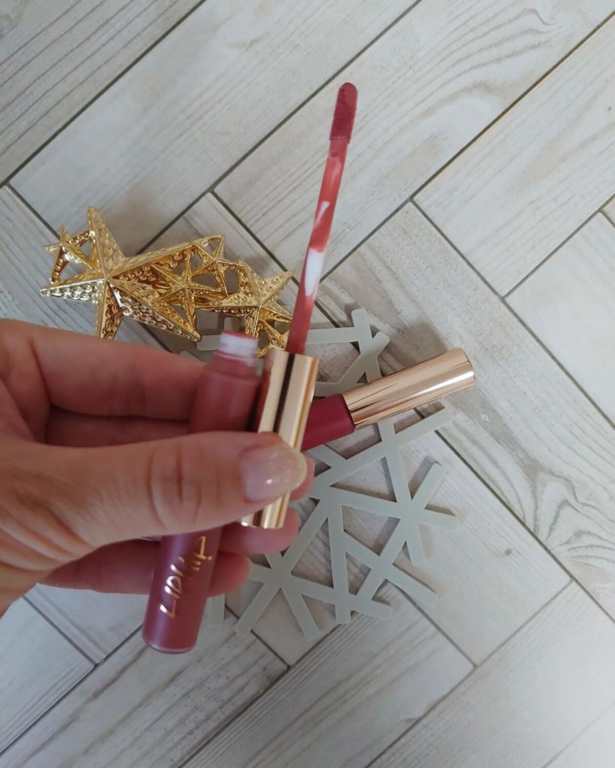 ロングラスティングマットティント/LIPHIP(リップヒップ)/リップティントを使ったクチコミ(3枚目)