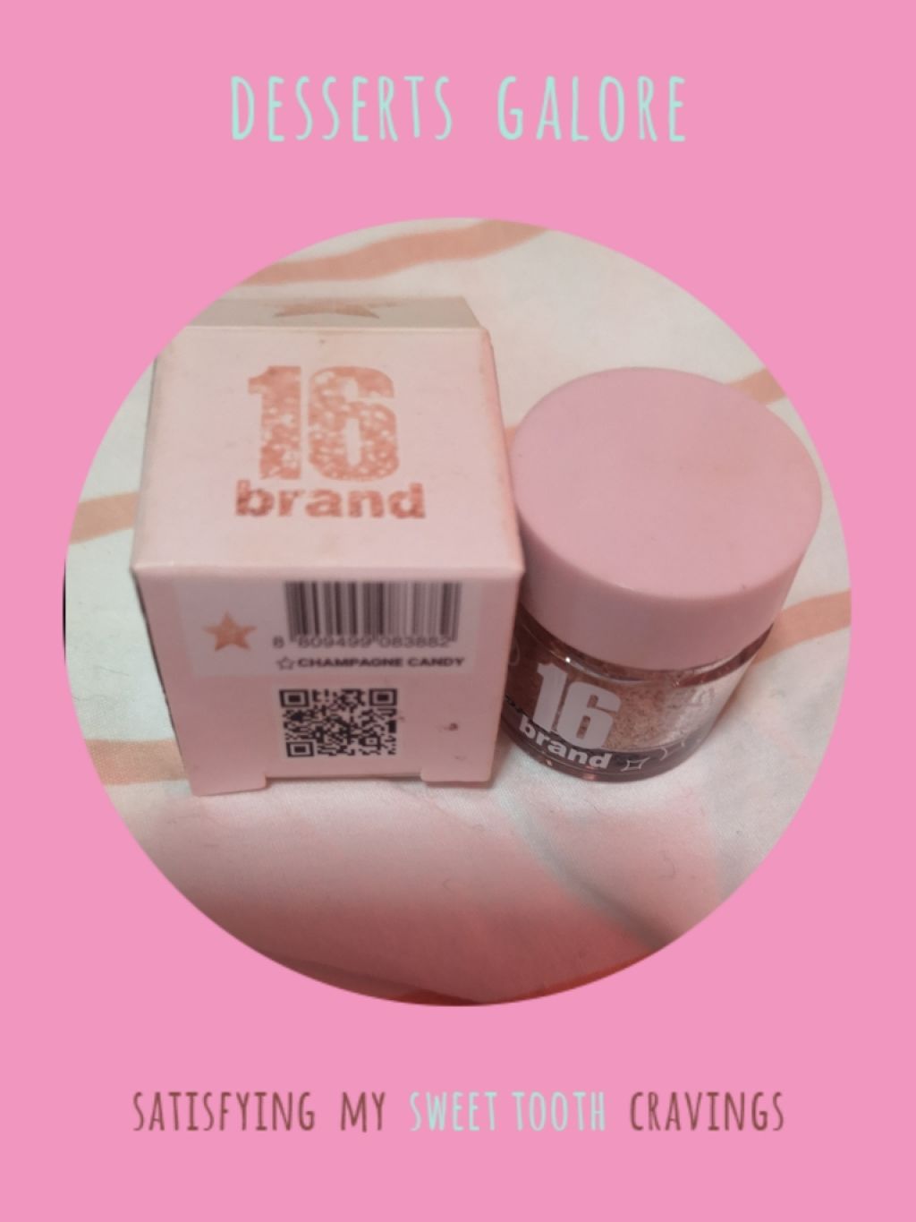 16CANDY ROCK PEAEL POWDER/16BRAND/単色アイシャドウを使ったクチコミ（1枚目）