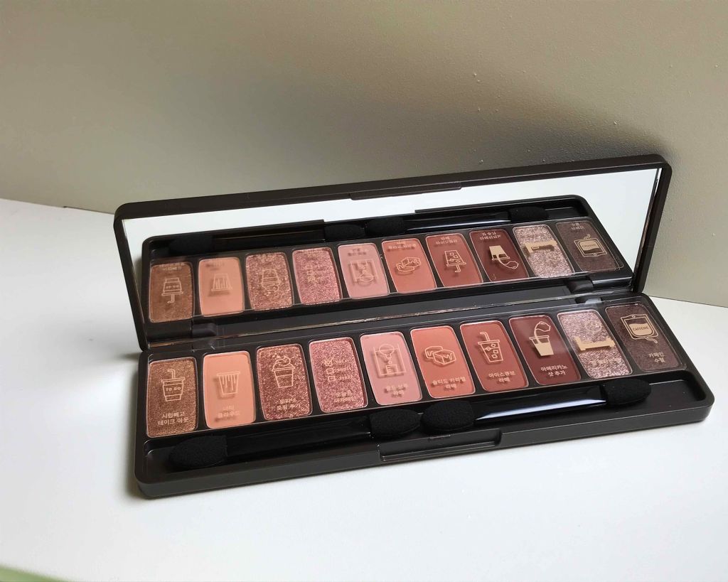 プレイカラー アイシャドウ/ETUDE/アイシャドウパレットを使ったクチコミ（2枚目）