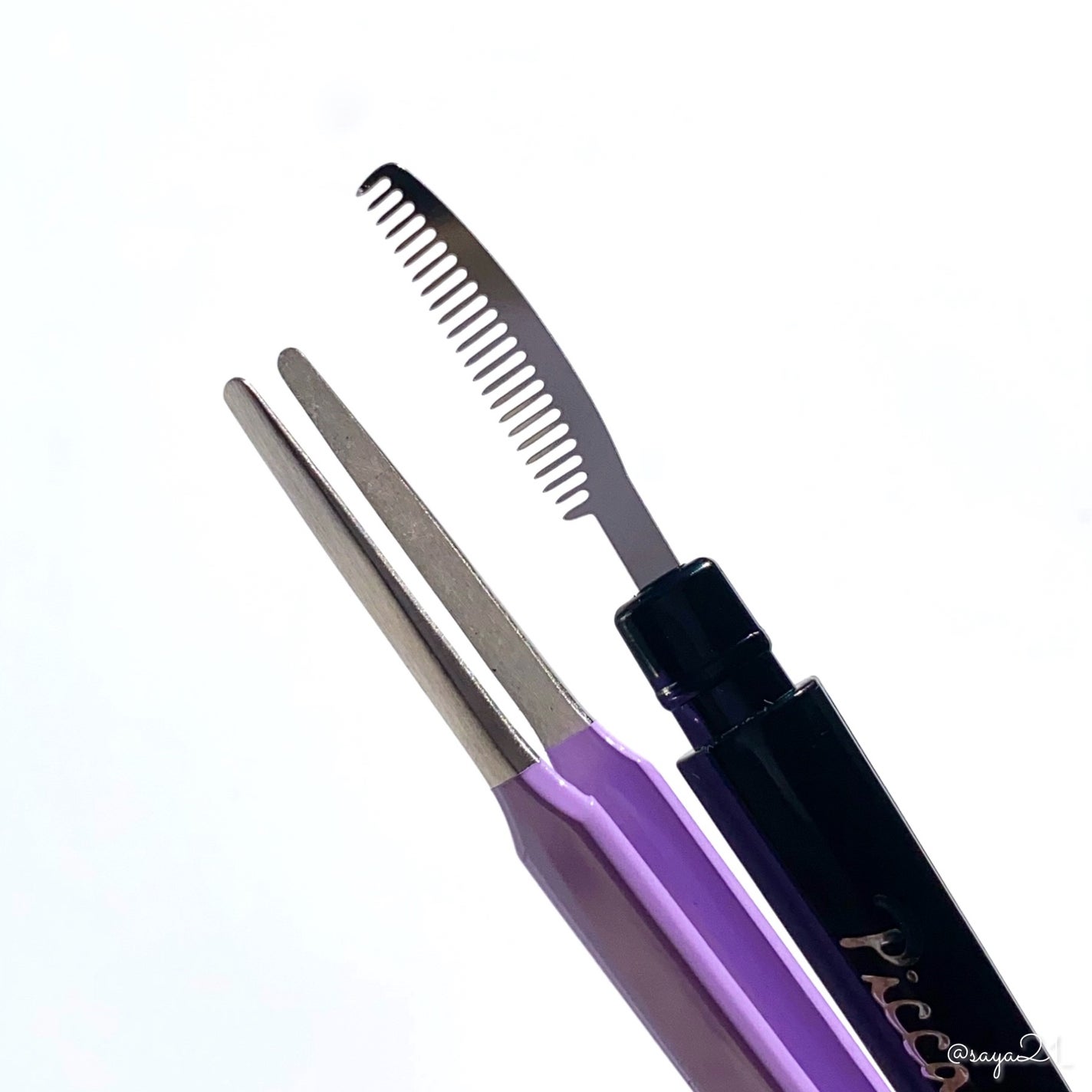 アイラッシュコーム/PICCASSO/メイクブラシを使ったクチコミ(2枚目)