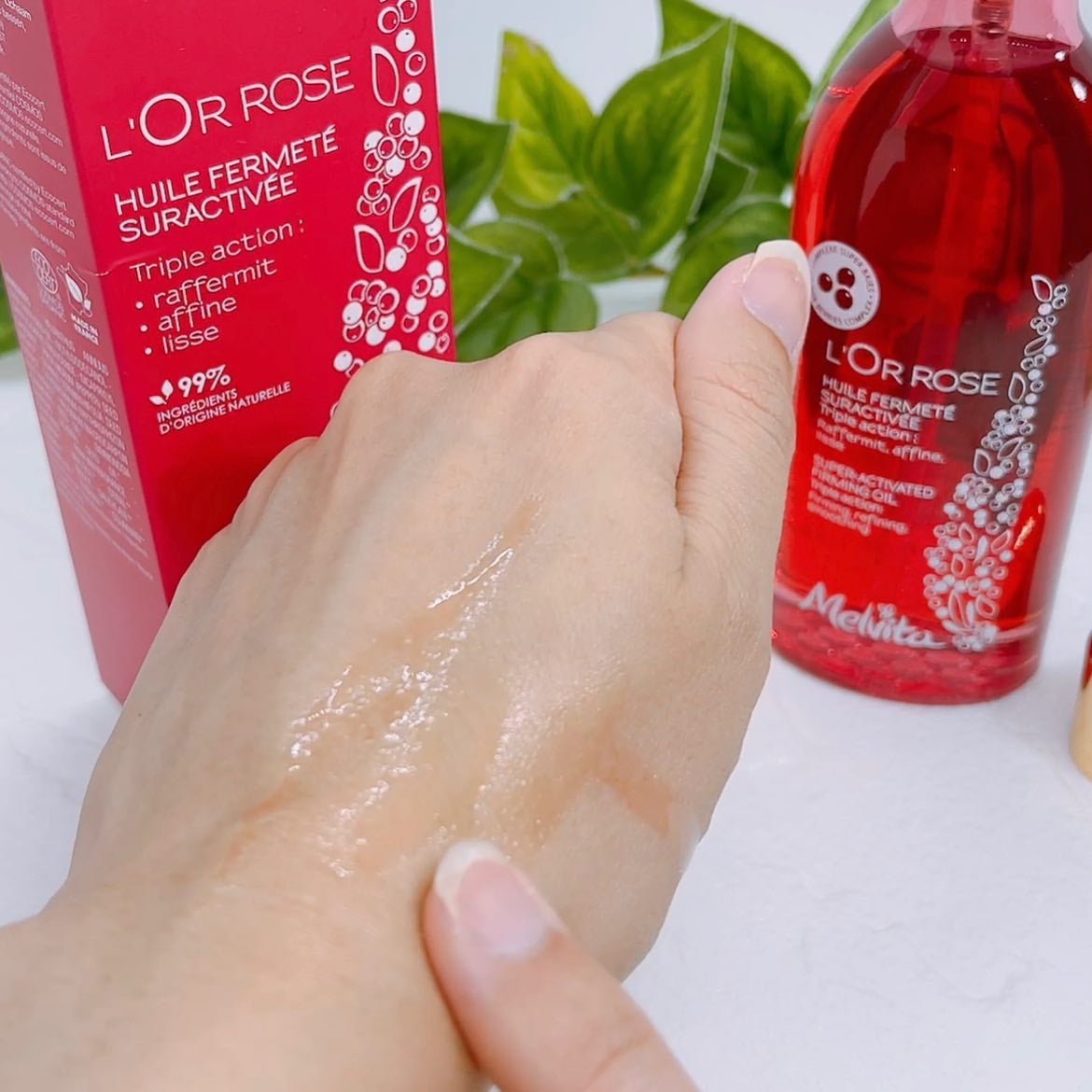 ロルロゼ ピンクフィット ボディオイル/Melvita/ボディオイルを使ったクチコミ(6枚目)