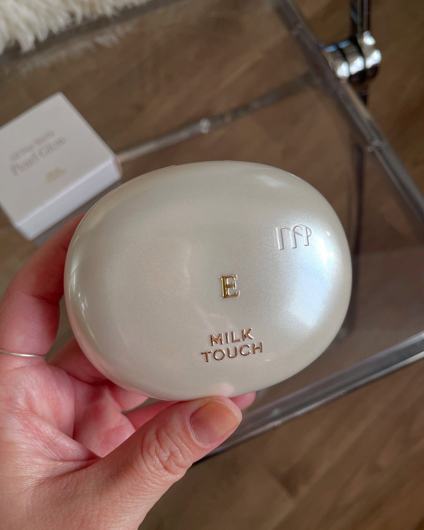 オールデイスキンフィットパールグロウクッション/Milk Touch/クッションファンデーションを使ったクチコミ(1枚目)