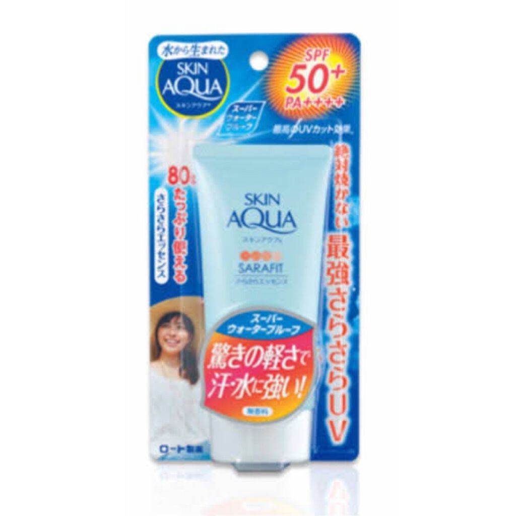サラフィットUV さらさらエッセンス 無香料/スキンアクア/日焼け止め・UVケアを使ったクチコミ（1枚目）