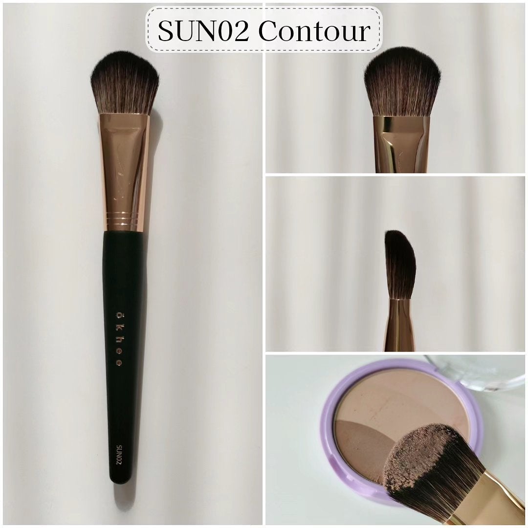 okhee チークブラシ BOL01/SOOA DOR/メイクブラシを使ったクチコミ(4枚目)