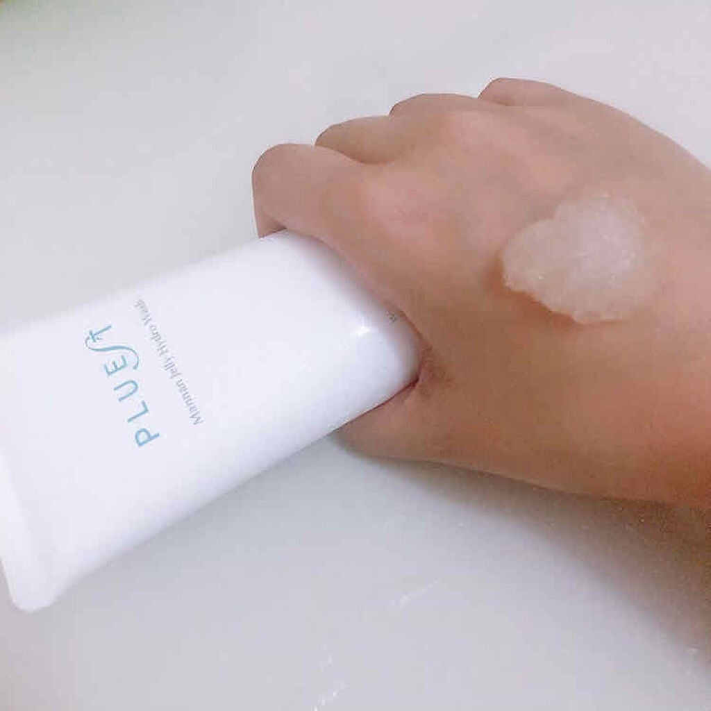 マンナンジェリーハイドロウォッシュ/PLUEST/洗顔料を使ったクチコミ(3枚目)