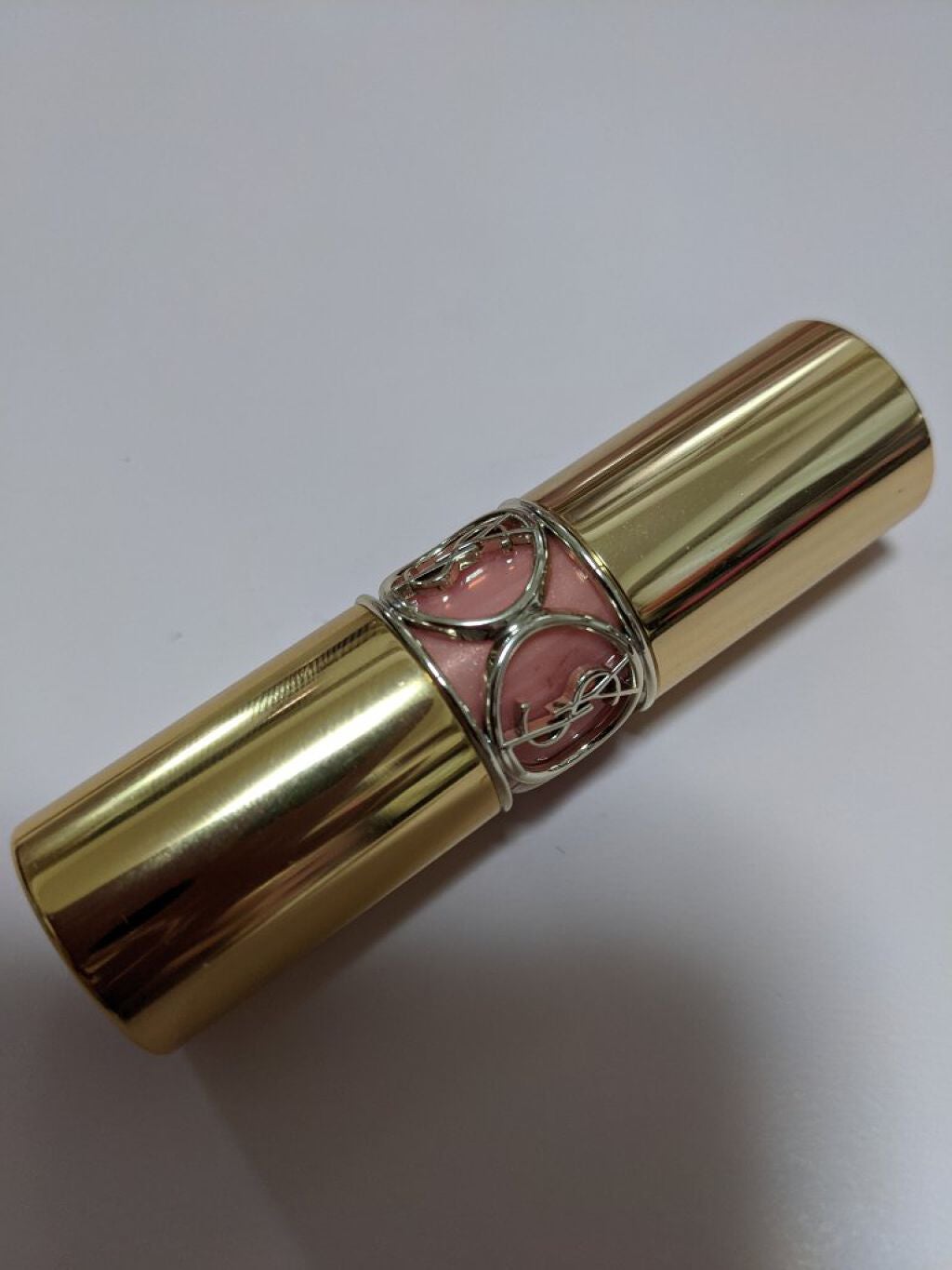 ルージュ ヴォリュプテ シャイン/YVES SAINT LAURENT BEAUTE/口紅を使ったクチコミ(6枚目)