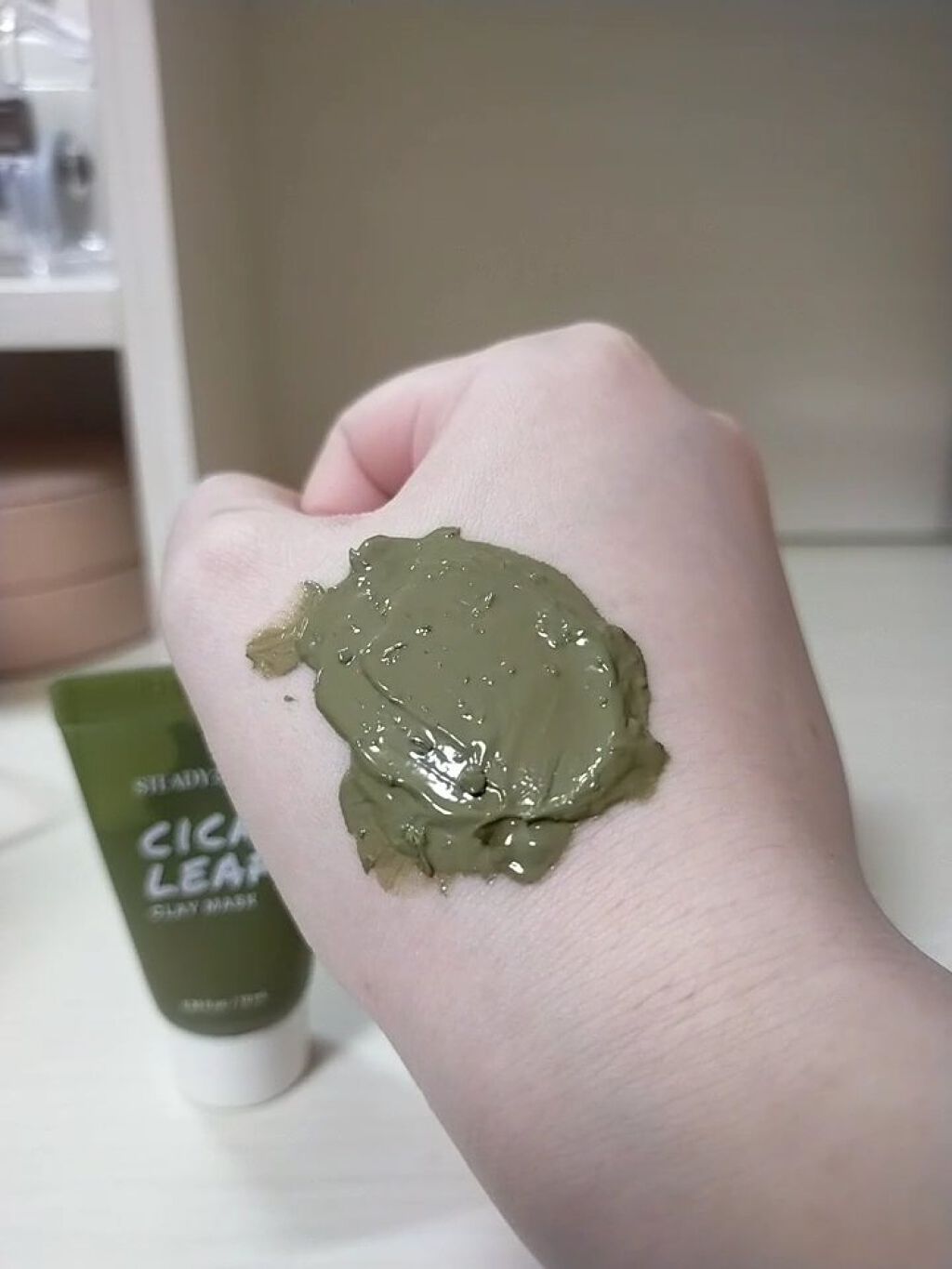 シカリーフクレイマスク/STEADY:D/シートマスク・パックを使ったクチコミ（1枚目）