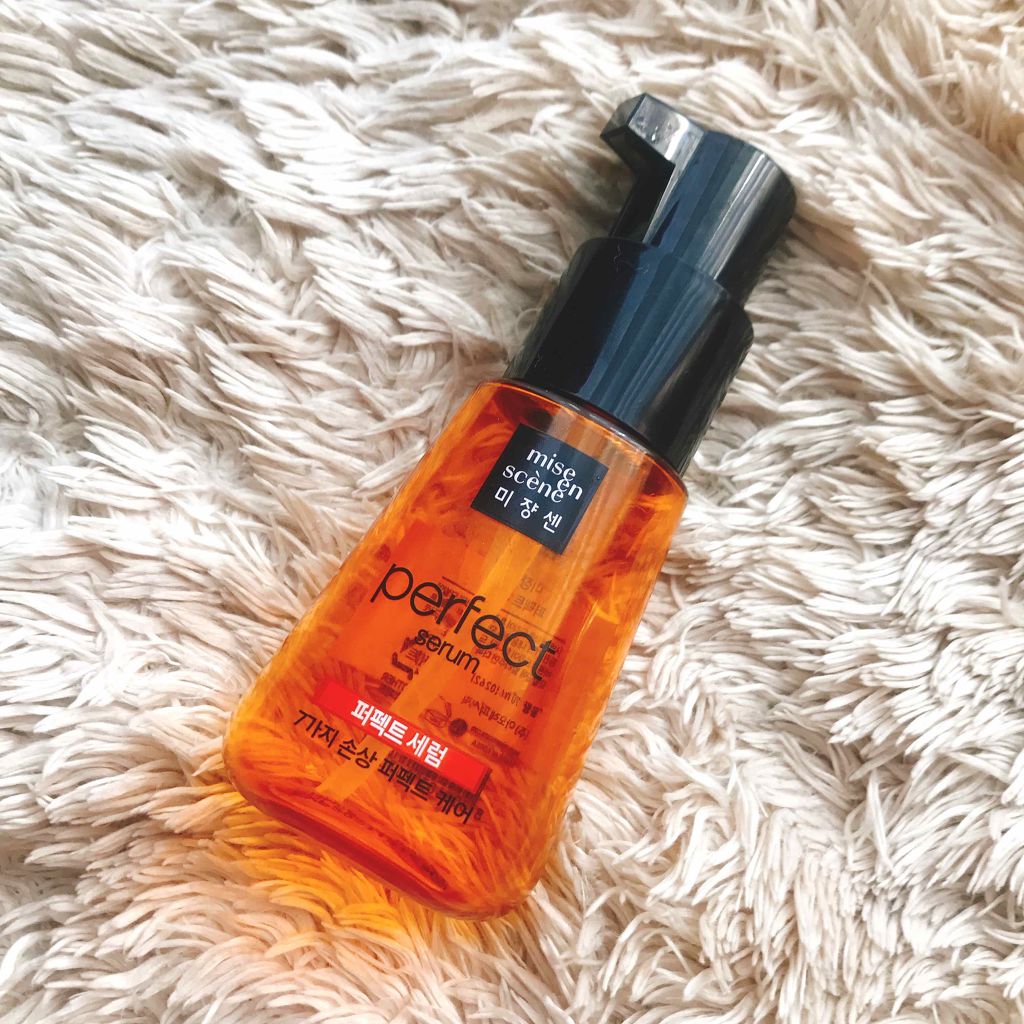 パーフェクト セラム オリジナル/miseenscene/ヘアオイルを使ったクチコミ(1枚目)