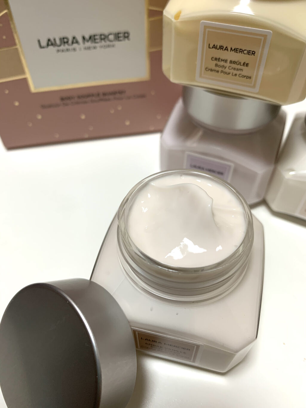 試してみた】ミニ ホイップトボディクリーム カルテット ローラ