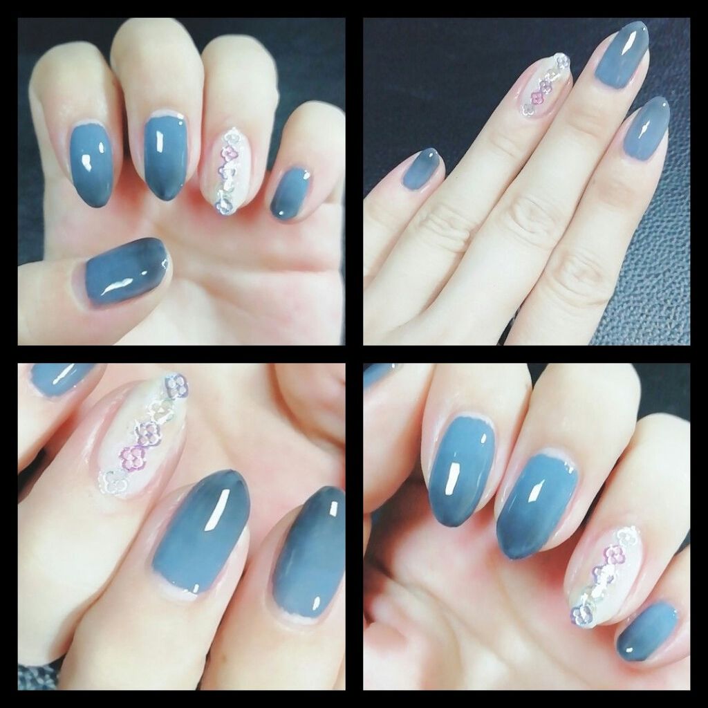 ミルクコート/スキューズミー/オールインワンネイルを使ったクチコミ（2枚目）