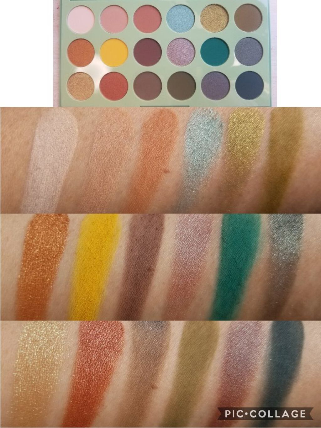 18B│MAKIN’ BANK Artistry palette/Morphe/アイシャドウパレットを使ったクチコミ(4枚目)