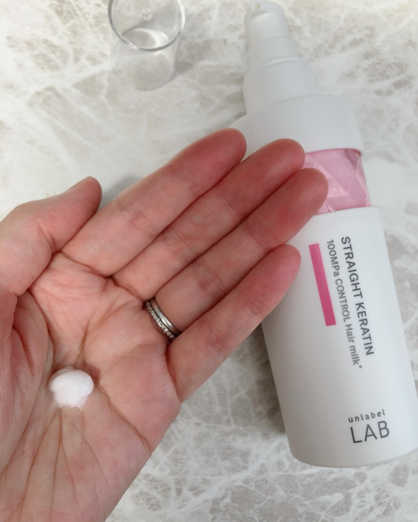 アンレーベル　KRコントロール　ヘアミルク/unlabel/ヘアミルクを使ったクチコミ（2枚目）