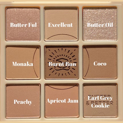 マイフェイブムードアイパレット 9カラー/HOLIKA HOLIKA/アイシャドウパレットを使ったクチコミ(3枚目)