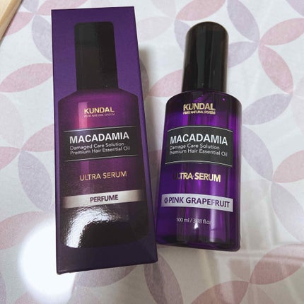 クンダル マカダミア ウルトラヘアセラム /KUNDAL/ヘアオイルを使ったクチコミ(1枚目)