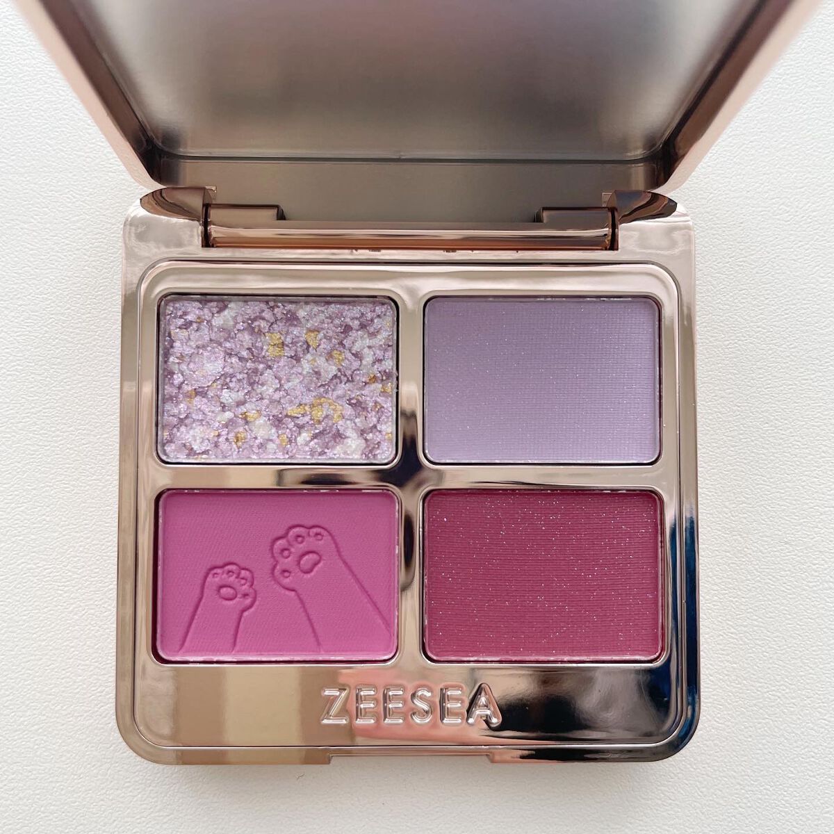 アニマルアイシャドウ(4シェード)/ZEESEA/アイシャドウパレットを使ったクチコミ(3枚目)