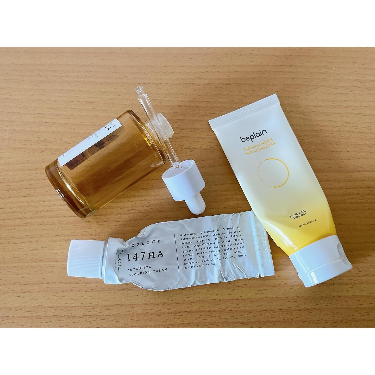 147バリアクリーム アズレン 147HA インテンシブ モイスチャー クリーム【旧】/Dr.Althea/フェイスクリームを使ったクチコミ（3枚目）