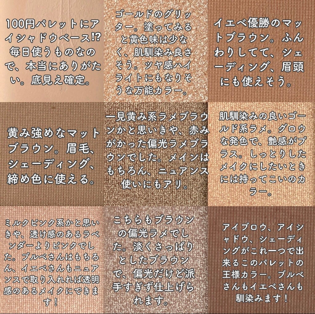 ムードアイシャドウパレット/GENE TOKYO/アイシャドウパレットを使ったクチコミ(3枚目)