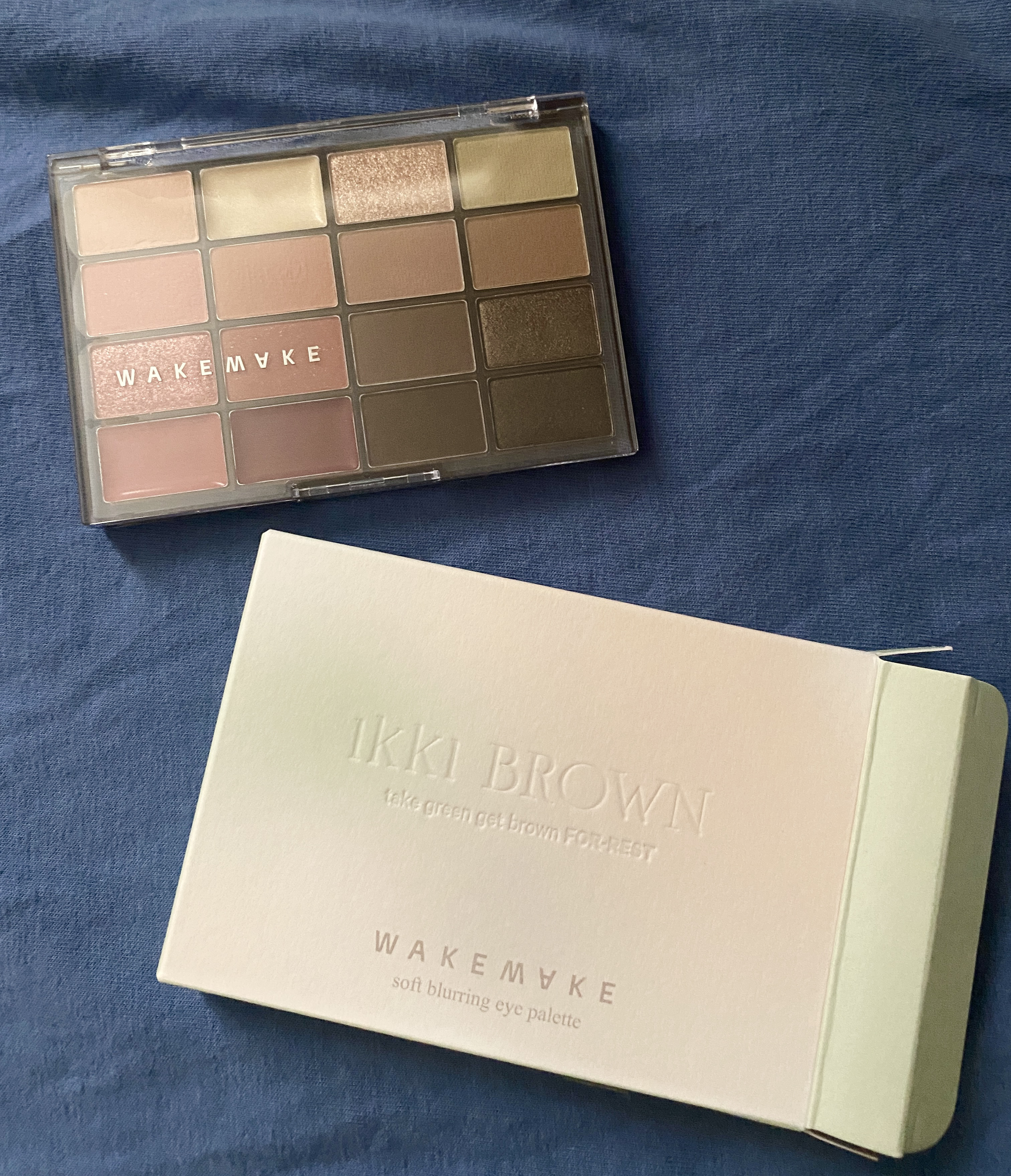 ソフトブラーリングアイパレット/wakemake/アイシャドウパレットを使ったクチコミ（1枚目）