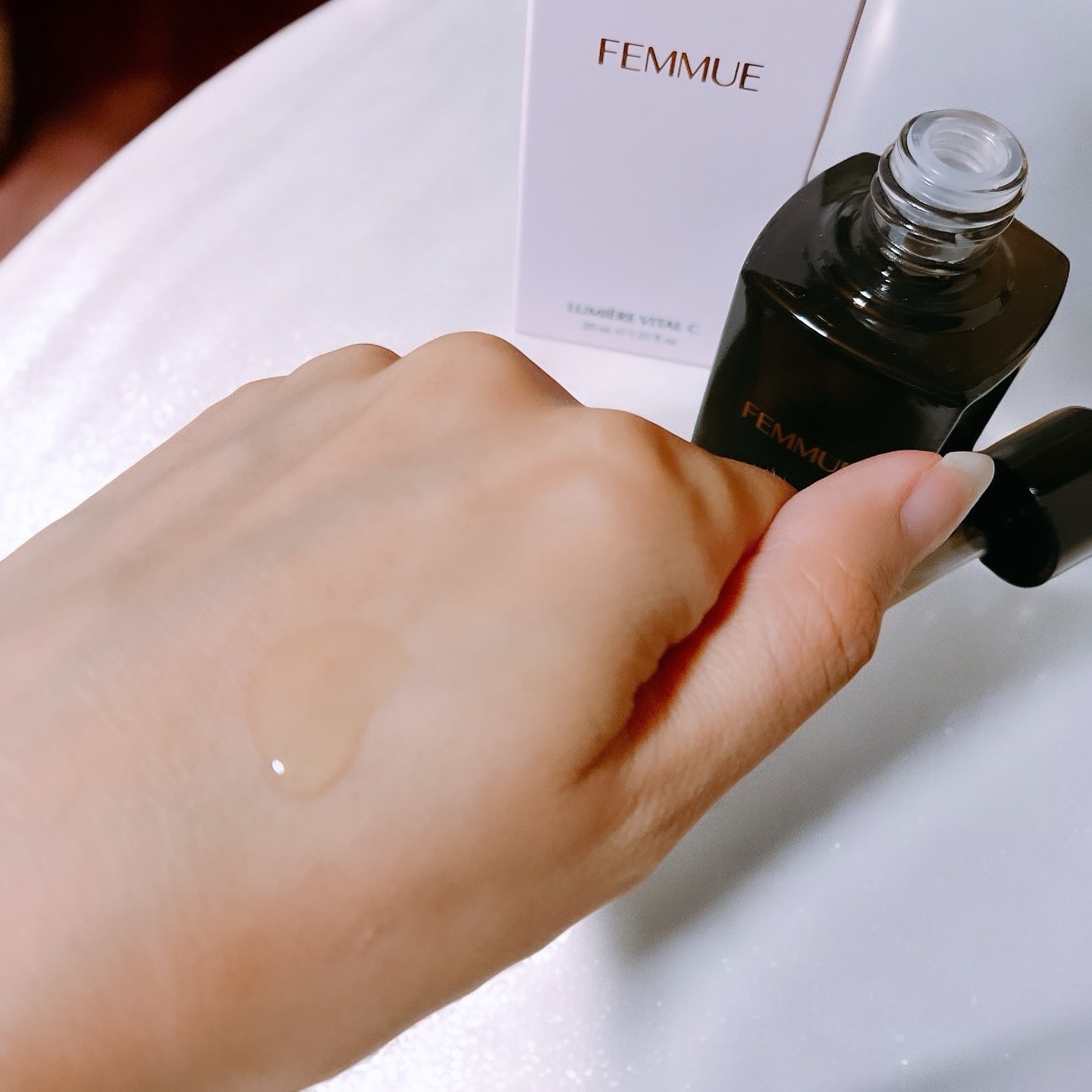 ルミエール ヴァイタルC/FEMMUE/ブースター・導入液を使ったクチコミ（3枚目）