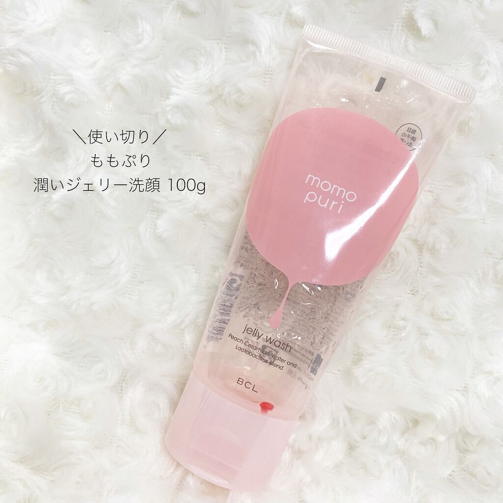 潤いジェリー洗顔/ももぷり/洗顔フォームを使ったクチコミ(1枚目)
