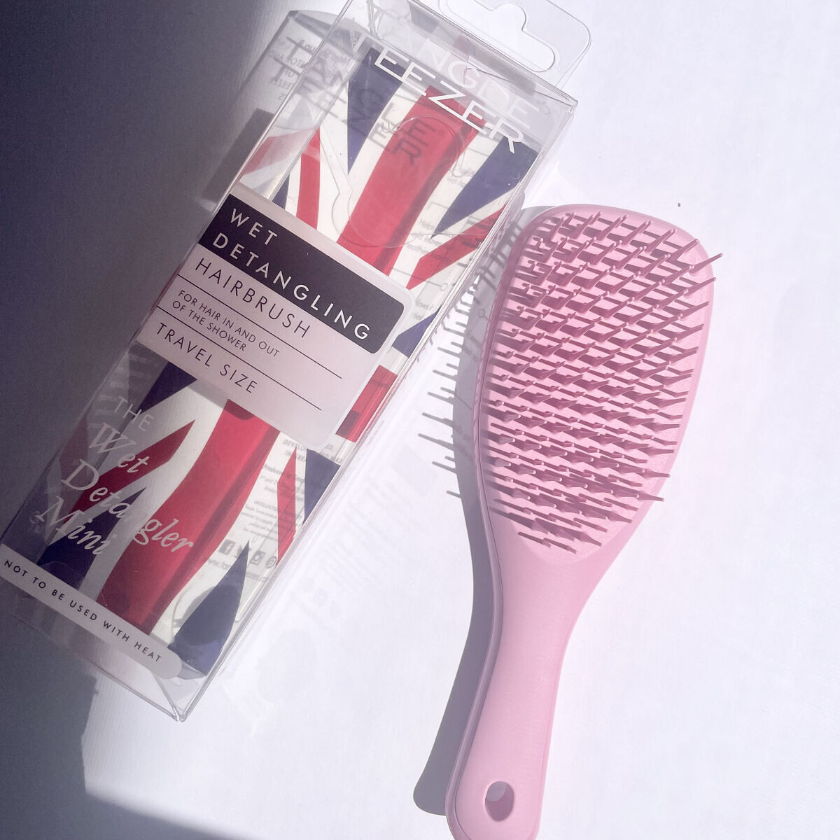 タングルティーザー ザ・アルティメットディタングラー ミニ プリンセスピンク/TANGLE TEEZER/ヘアブラシを使ったクチコミ（1枚目）