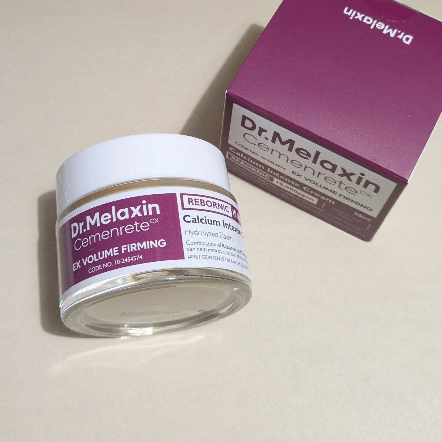 Cemenrete Calcium Intense Cream/Dr.Melaxin/フェイスクリームを使ったクチコミ(5枚目)