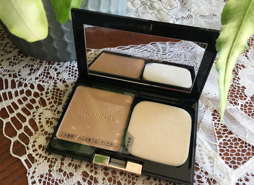 ドラマティックフェイスパウダー/マキアージュ/プレストパウダーを使ったクチコミ（2枚目）