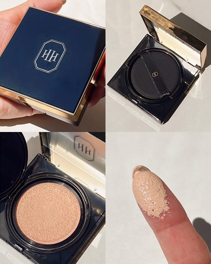 レタッチフィルターファンデーション/H×H/クッションファンデーションを使ったクチコミ(2枚目)