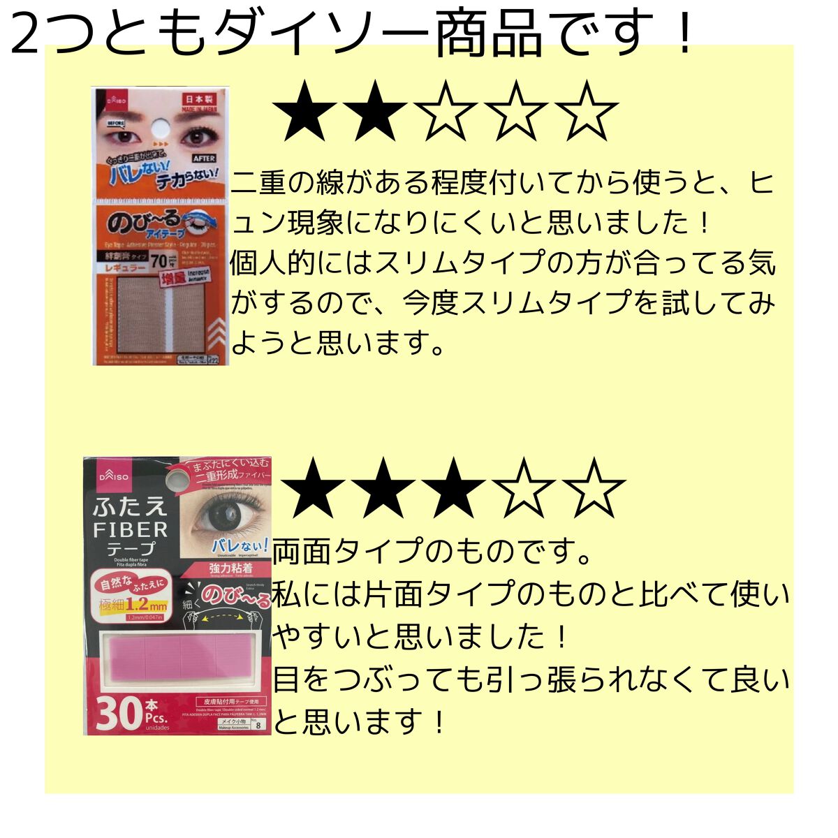 ワンダーアイリッドテープ Extra/D-UP/二重まぶた用アイテムを使ったクチコミ(9枚目)